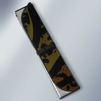 Benin Auto Sun Shade Powerful African Leopard - Wonder Print Shop