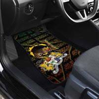 Personalized Benin Car Mats Powerful African Leopard - Wonder Print Shop