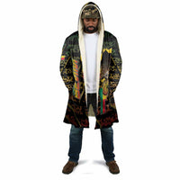 Personalized Benin Cloak Powerful African Leopard - Wonder Print Shop