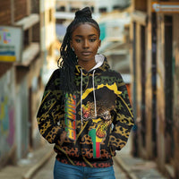 Personalized Benin Hoodie Powerful African Leopard - Wonder Print Shop