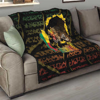 Benin Quilt Powerful African Leopard - Wonder Print Shop