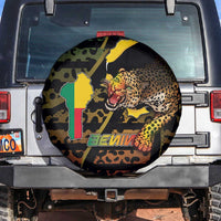 Benin Spare Tire Cover Powerful African Leopard - Wonder Print Shop