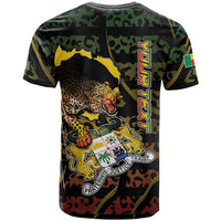 Personalized Benin T shirt Powerful African Leopard - Wonder Print Shop