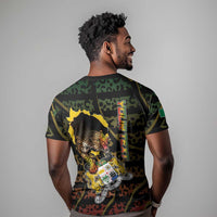 Personalized Benin T shirt Powerful African Leopard - Wonder Print Shop