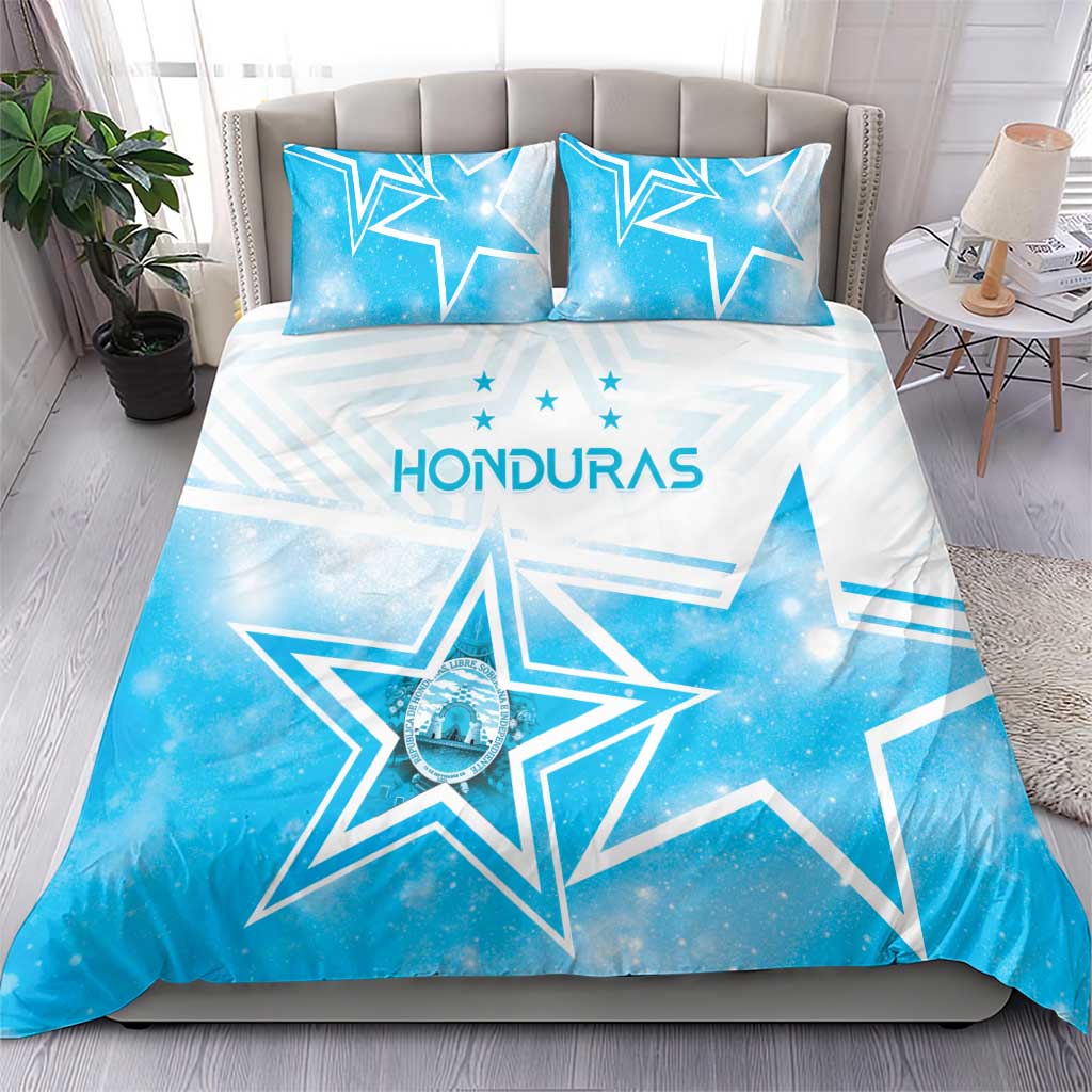 Honduras Bedding Set A Nation of Stars Unity in Light - Wonder Print Shop