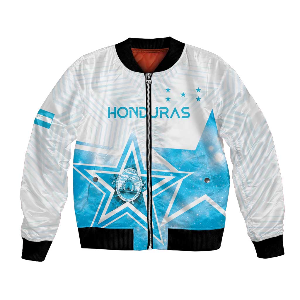 Personalized Honduras Bomber Jacket A Nation of Stars Unity in Light - Wonder Print Shop