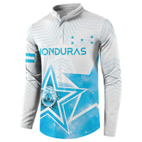 Personalized Honduras Button Sweatshirt A Nation of Stars Unity in Light - Wonder Print Shop