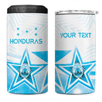 Personalized Honduras 4 in 1 Can Cooler Tumbler A Nation of Stars Unity in Light - Wonder Print Shop