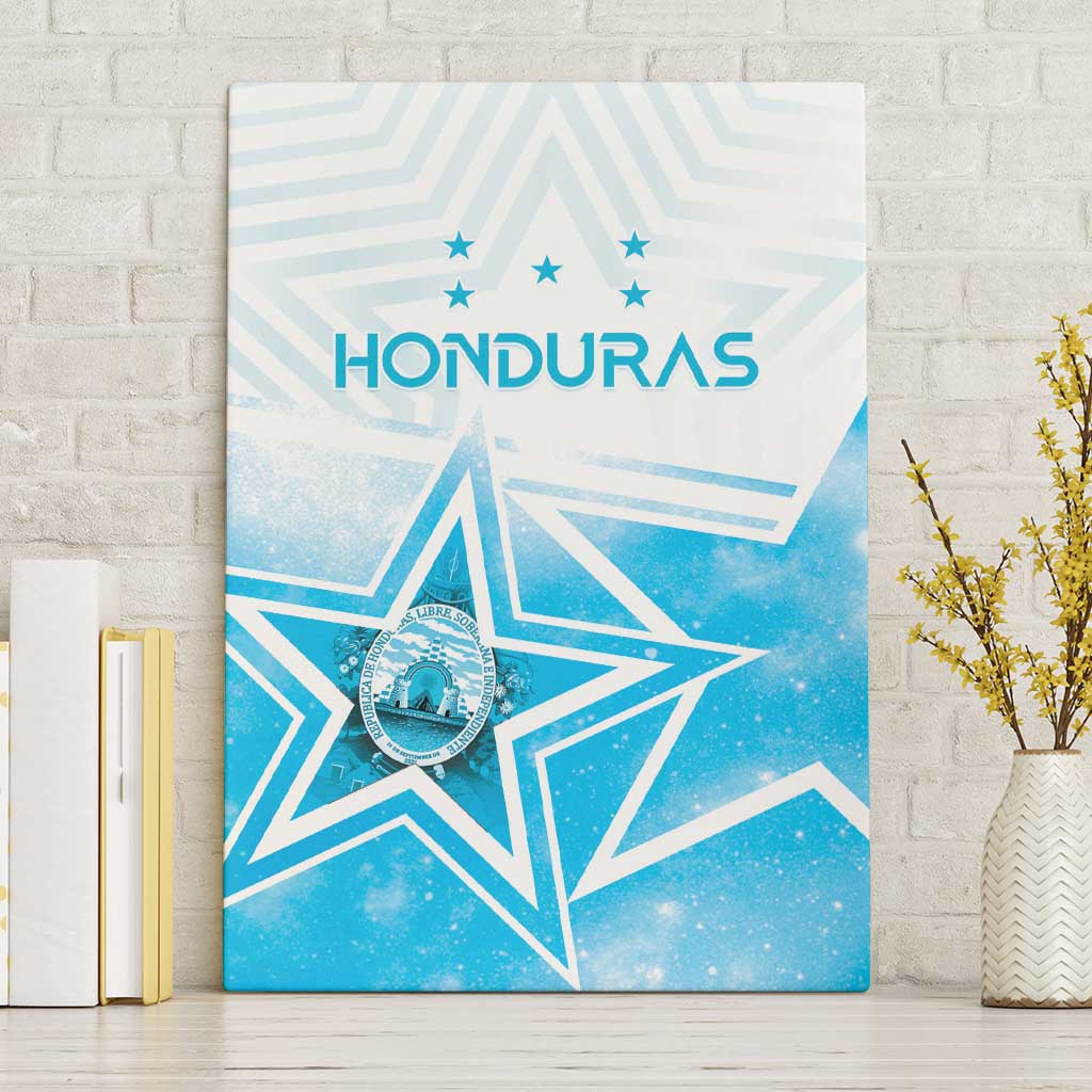 Honduras Canvas Wall Art A Nation of Stars Unity in Light - Wonder Print Shop