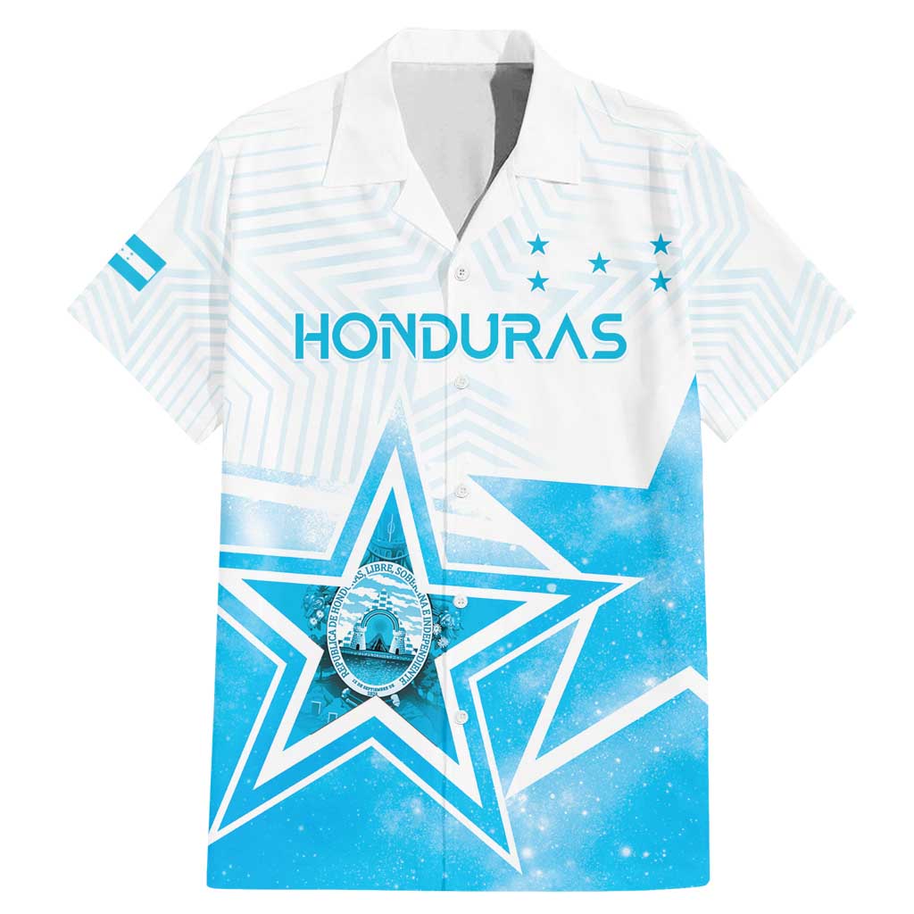 Personalized Honduras Family Matching Mermaid Dress and Hawaiian Shirt A Nation of Stars Unity in Light - Wonder Print Shop