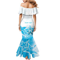 Personalized Honduras Family Matching Mermaid Dress and Hawaiian Shirt A Nation of Stars Unity in Light - Wonder Print Shop