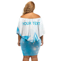 Personalized Honduras Family Matching Off Shoulder Short Dress and Hawaiian Shirt A Nation of Stars Unity in Light - Wonder Print Shop