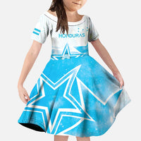 Personalized Honduras Family Matching Summer Maxi Dress and Hawaiian Shirt A Nation of Stars Unity in Light - Wonder Print Shop