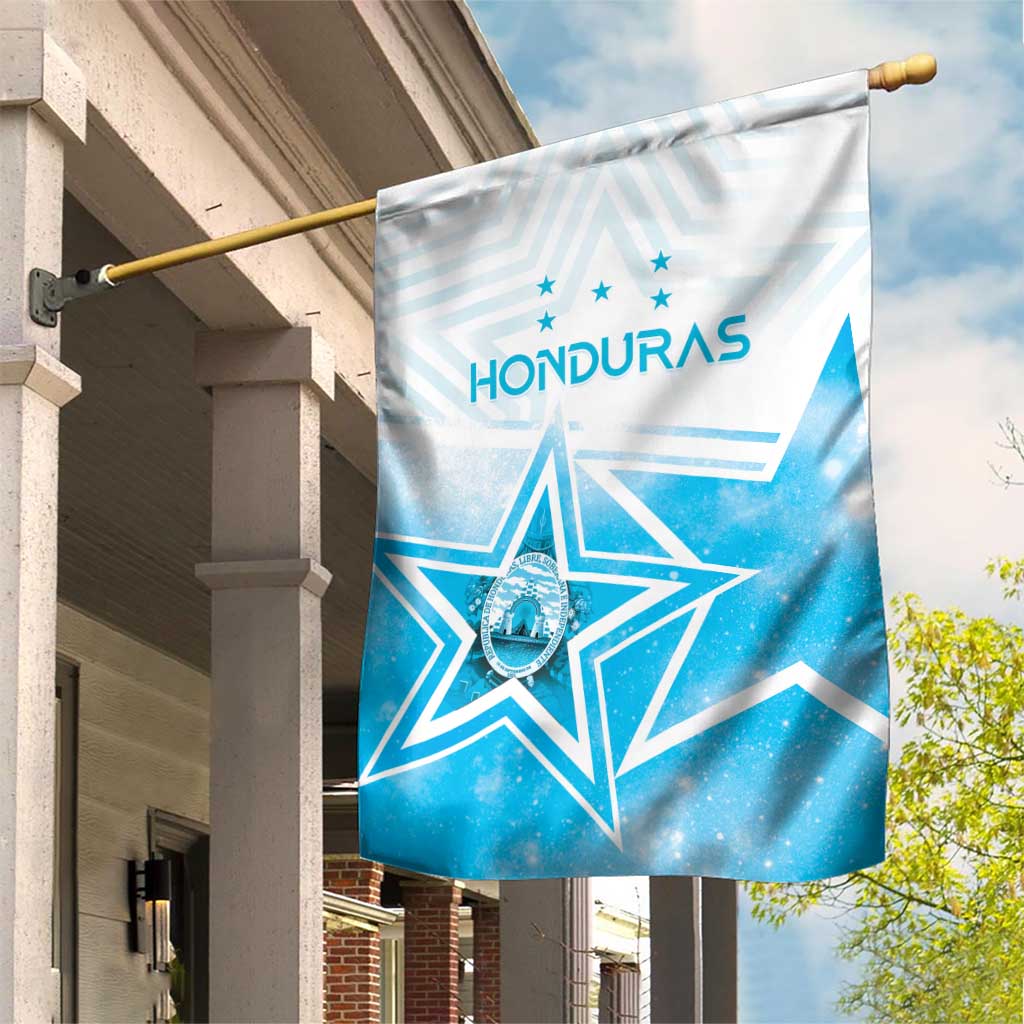 Honduras Garden Flag A Nation of Stars Unity in Light - Wonder Print Shop