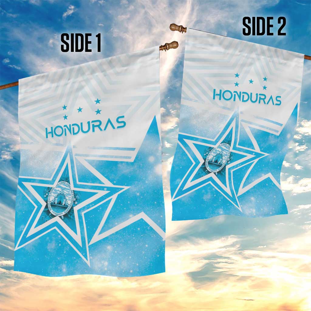 Honduras Garden Flag A Nation of Stars Unity in Light - Wonder Print Shop