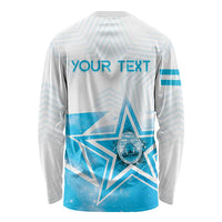 Personalized Honduras Long Sleeve Shirt A Nation of Stars Unity in Light - Wonder Print Shop