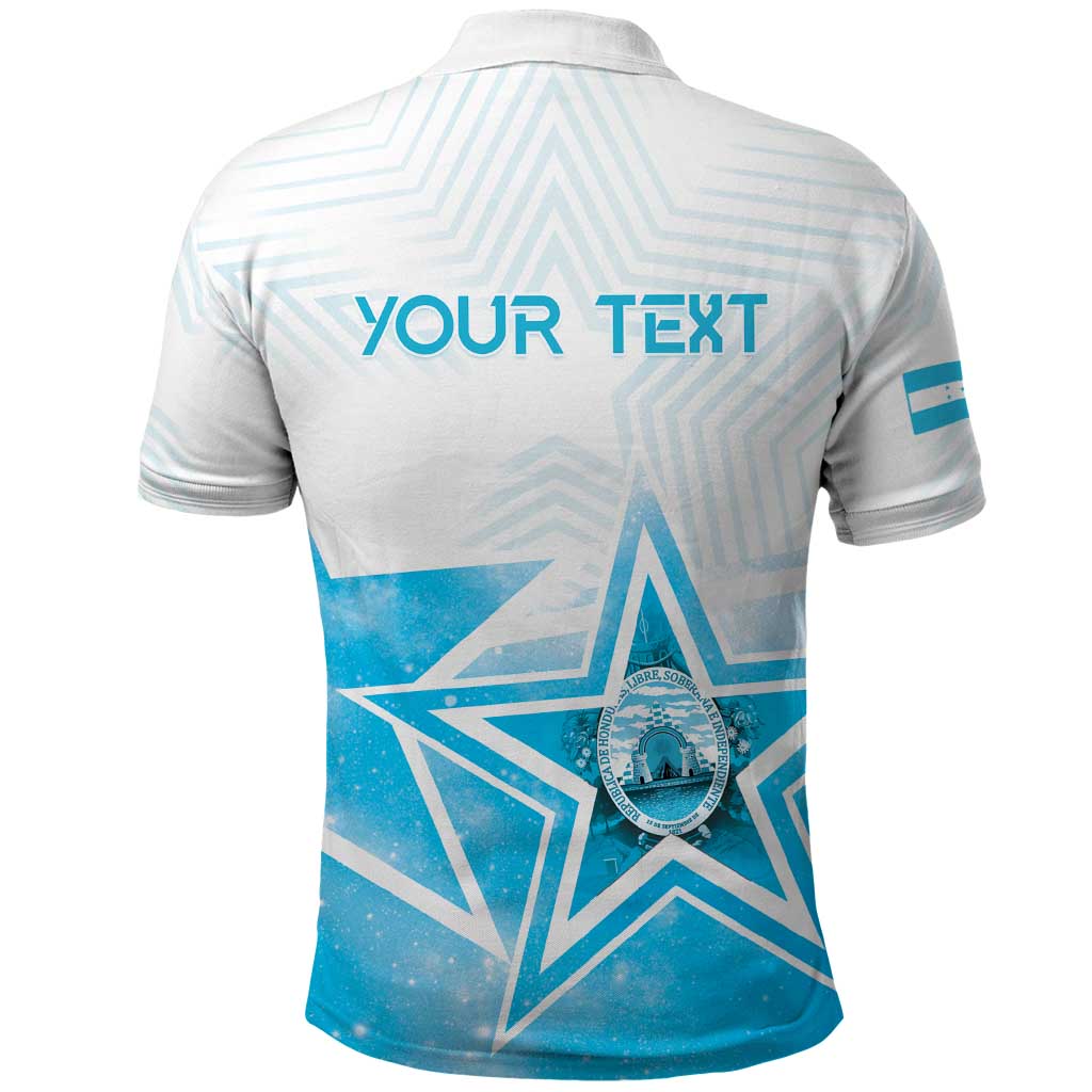 Personalized Honduras Polo Shirt A Nation of Stars Unity in Light - Wonder Print Shop