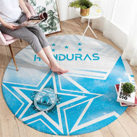 Honduras Round Carpet A Nation of Stars Unity in Light - Wonder Print Shop