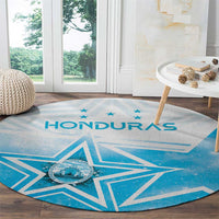 Honduras Round Carpet A Nation of Stars Unity in Light - Wonder Print Shop