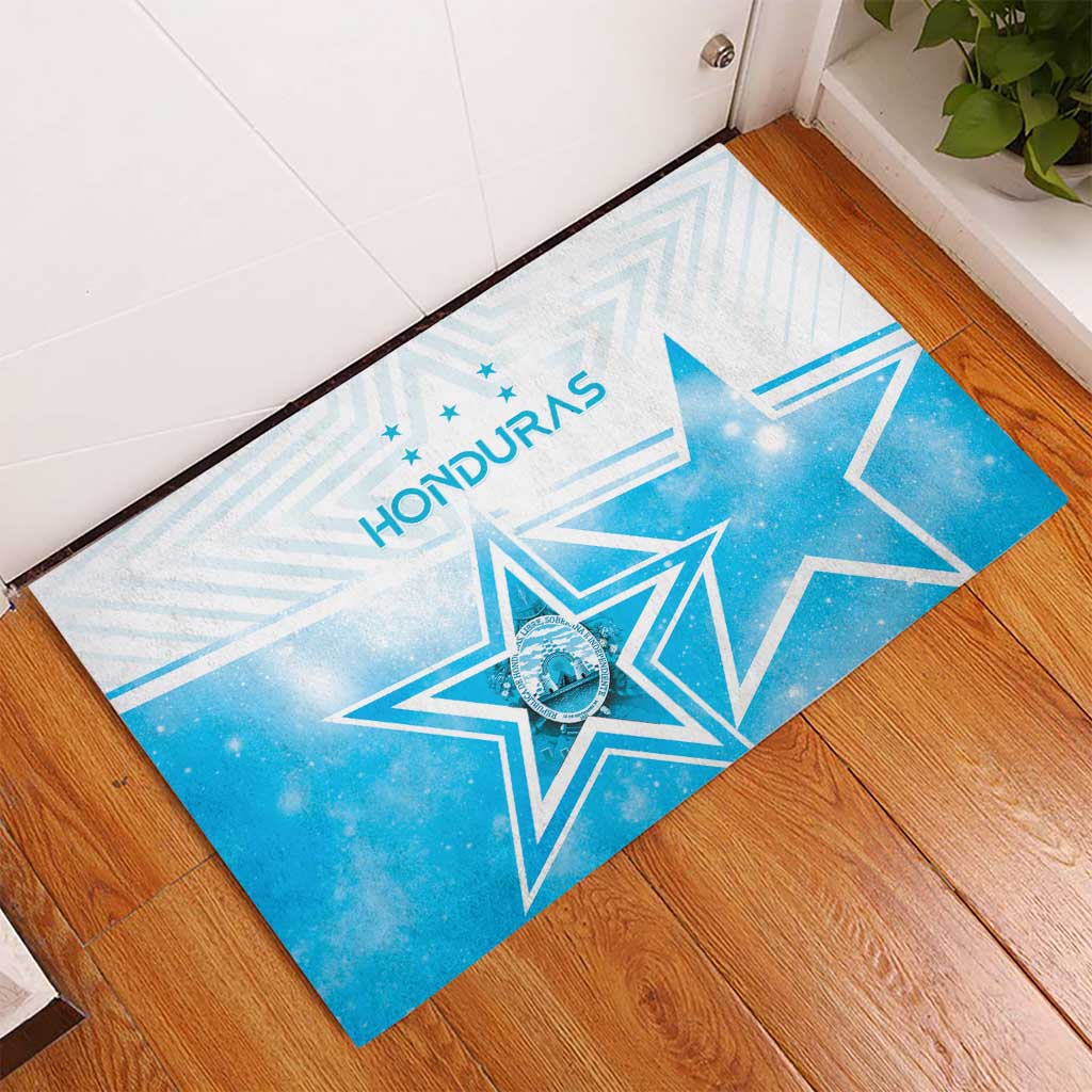 Honduras Rubber Doormat A Nation of Stars Unity in Light - Wonder Print Shop