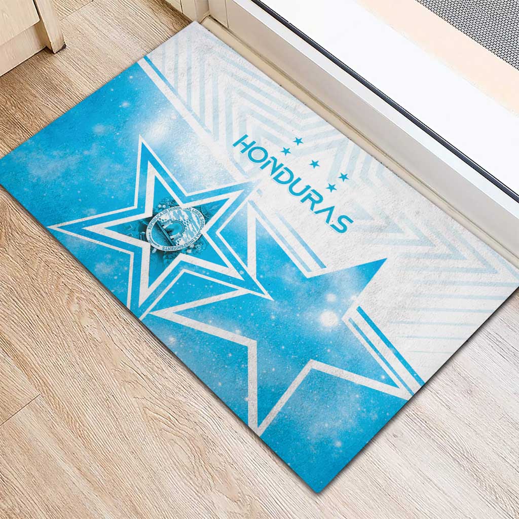Honduras Rubber Doormat A Nation of Stars Unity in Light - Wonder Print Shop
