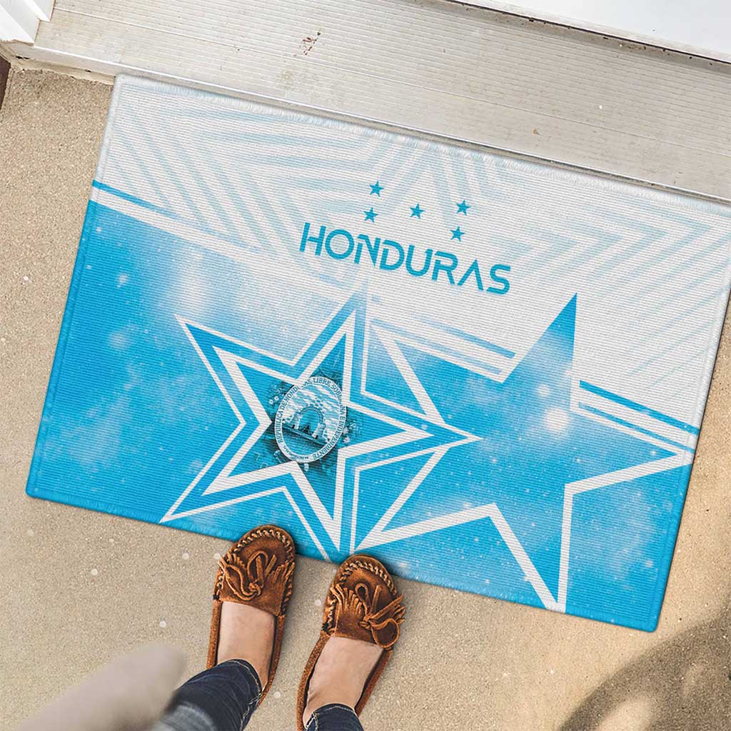 Honduras Rubber Doormat A Nation of Stars Unity in Light - Wonder Print Shop