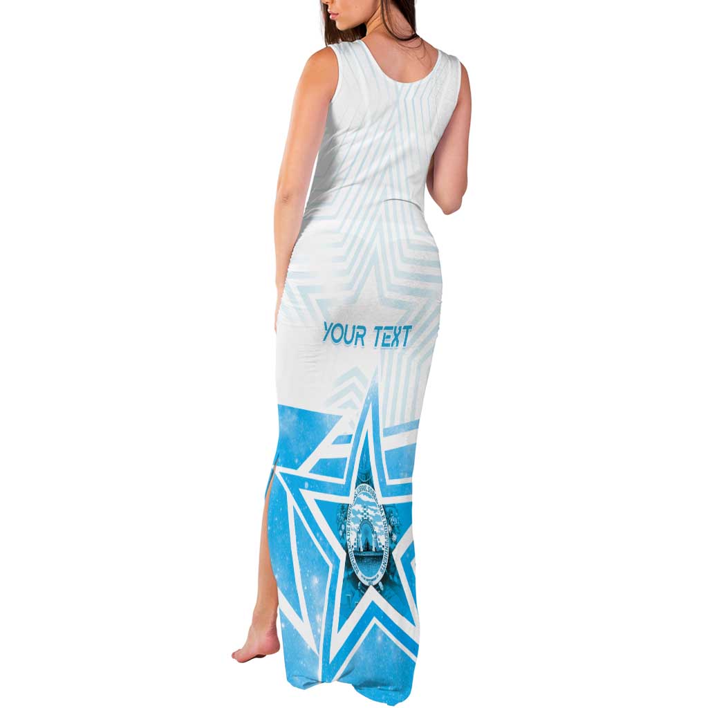 Personalized Honduras Tank Maxi Dress A Nation of Stars Unity in Light - Wonder Print Shop
