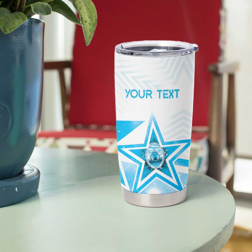 Personalized Honduras Tumbler Cup A Nation of Stars Unity in Light - Wonder Print Shop
