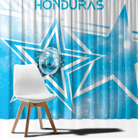 Honduras Window Curtain A Nation of Stars Unity in Light - Wonder Print Shop