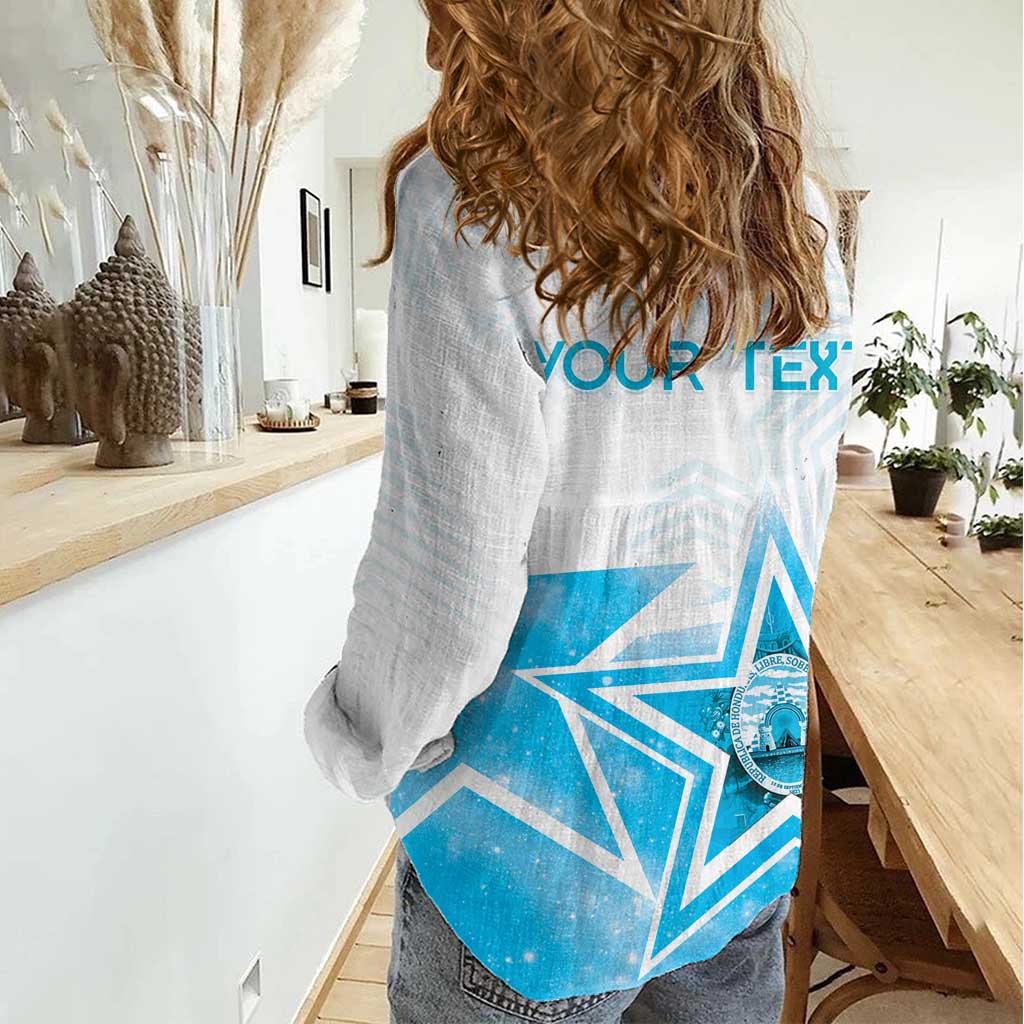 Personalized Honduras Women Casual Shirt A Nation of Stars Unity in Light - Wonder Print Shop