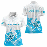 Personalized Honduras Women Polo Shirt A Nation of Stars Unity in Light - Wonder Print Shop