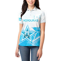 Personalized Honduras Women Polo Shirt A Nation of Stars Unity in Light - Wonder Print Shop