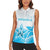 Personalized Honduras Women Sleeveless Polo Shirt A Nation of Stars Unity in Light - Wonder Print Shop