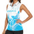Personalized Honduras Women Sleeveless Polo Shirt A Nation of Stars Unity in Light - Wonder Print Shop