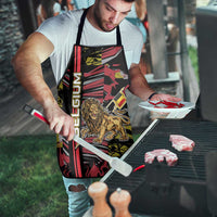 Belgium Apron Lion Holding Flag - Wonder Print Shop