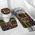 Belgium Bathroom Set Lion Holding Flag - Wonder Print Shop