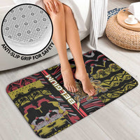 Belgium Bathroom Set Lion Holding Flag - Wonder Print Shop