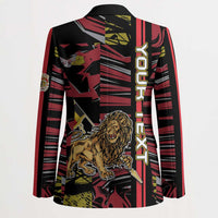 Personalized Belgium Blazer Lion Holding Flag - Wonder Print Shop