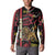 Personalized Belgium Button Sweatshirt Lion Holding Flag - Wonder Print Shop
