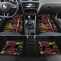Belgium Car Mats Lion Holding Flag - Wonder Print Shop