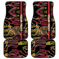 Belgium Car Mats Lion Holding Flag - Wonder Print Shop