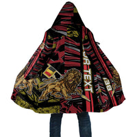 Personalized Belgium Cloak Lion Holding Flag - Wonder Print Shop