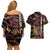 Personalized Belgium Couples Matching Off Shoulder Short Dress and Hawaiian Shirt Lion Holding Flag - Wonder Print Shop