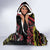 Belgium Hooded Blanket Lion Holding Flag - Wonder Print Shop