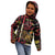 Personalized Belgium Kid Hoodie Lion Holding Flag - Wonder Print Shop