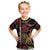 Personalized Belgium Kid T Shirt Lion Holding Flag - Wonder Print Shop