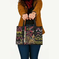 Belgium Leather Bag Lion Holding Flag - Wonder Print Shop