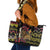 Belgium Leather Tote Bag Lion Holding Flag - Wonder Print Shop
