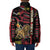 Personalized Belgium Padded Jacket Lion Holding Flag - Wonder Print Shop