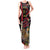 Personalized Belgium Tank Maxi Dress Lion Holding Flag - Wonder Print Shop